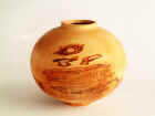 spalted beech hollow form