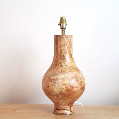 Beech table lamp